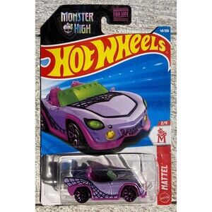 2026 Hot Wheels #48 Monster High Ghoul Mobile PURPLE
